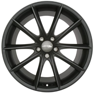 22 Inches ACE D704 CONVEX Staggered 22x9.0 22x10.5 BMW 7 Series Wheels Matte Black Pack
