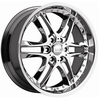 Akuza Blade 381 Chrome Wheel (24x10"/6x139.7mm) 