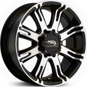 American Racing AR708 17 Black Wheel / Rim 5x135 with a 0mm Offset and a 87.1 Hub Bore. P