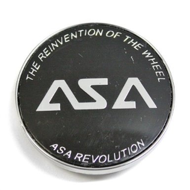Asa Wheel Center Cap Black # 8c032 