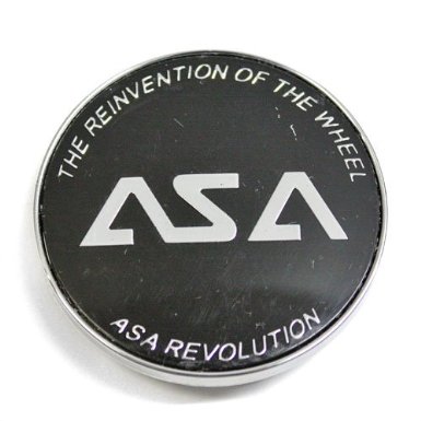 Asa Wheel Center Cap Black # 8c032