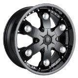 22x9.5 Baccarat Athlete (2150) (Black) Wheels/Rims 5x115/120 (2150B-22918) 