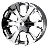 22x9.5 Baccarat Phang (2130) (Chrome) Wheels/Rims 5x127/135 (2130C-22953) 