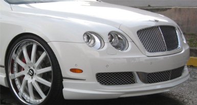 Bentley Flying Spur 2005+ Wald Style Front Lip Spoiler Unpainted Primer 