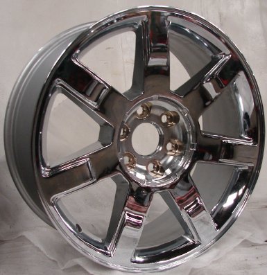22" Cadillac Escalade 7 Spoke Aluminum Factory Wheel Rim 