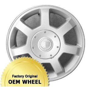 CADILLAC CTS 16X7 7 SPOKE Factory Oem Wheel Rim- SILVER - Remanufactured 