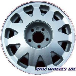 Cadillac Concours Deville Fleetwood Seville 16X7" Machined Silver OEM Wheel Rim 4542
