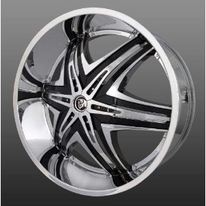 Diablo Elite 28" Hummer H2 Chrome Wheels