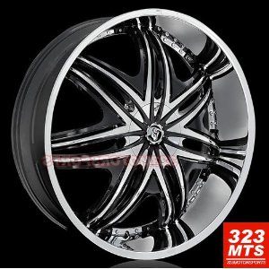 Diablo Morpheus 28" Hummer H2 Chrome Wheels