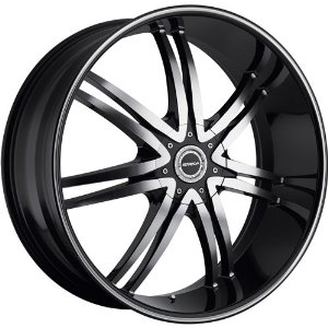 Strada Diablo 24 Black Wheel