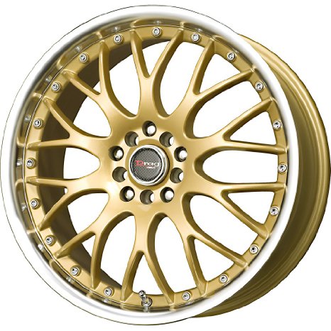 Drag D19 Gold Wheel (17x7.5"/5x100mm)