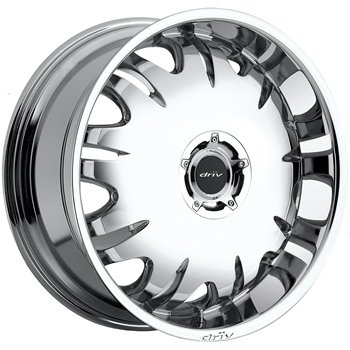 Driv King 24x9 Chrome Wheel / Rim 6x135 & 6x5.5 with a 30mm Offset and a 106.00 Hub Bore.