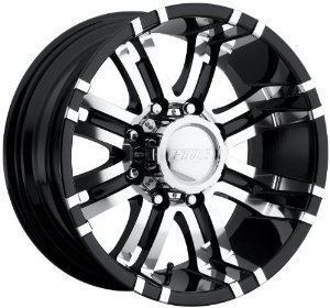 Eagle Alloys 197, polished wheel, 18x9", 6x5.5", -11 mm Offset, P-N 197299661AA, 4.5" back space
