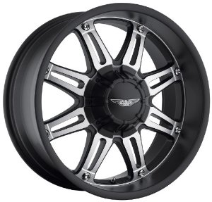 Eagle Alloys Series 027, black wheel rim, painted finish, 20x9", 5x5", P-N 027029511AA, 15mm Offset