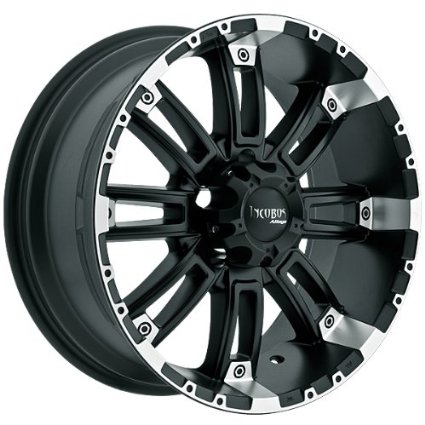 Incubus Crusher 18x9 Black Wheel / Rim 6x135 with a 12mm Offset and a 87.00 Hub Bore.