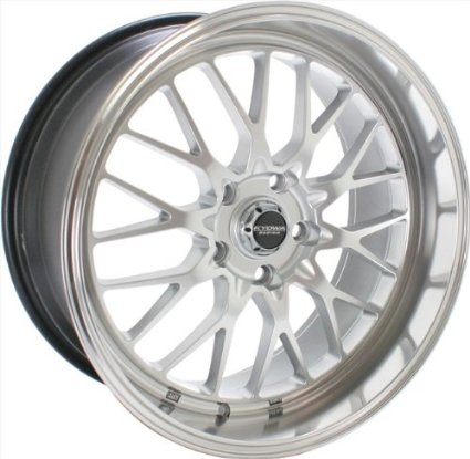 Kyowa Racing 628 Evolve Hyper Silver Wheel with Painted Finish (18x9"/5x100mm or 5x112mm)