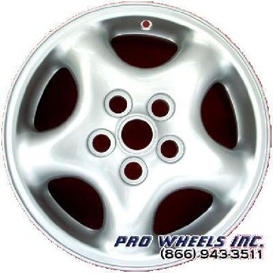 Land Rover, Discovery, 16x8", silver factory original wheel rim, 72157, P-N 919613377309, 5x120mm