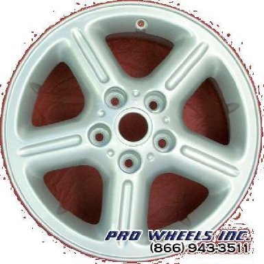 Land Rover, Freelander, Factory wheel rim, 5x114mm, P-N RRC002060MNH, 7 inches diameter