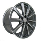 19x8", Gunmetal, machined finish, Lexus IS300 IS250 IS350 GS300 GS350 ES350 ISF, P1157GMMFTires2