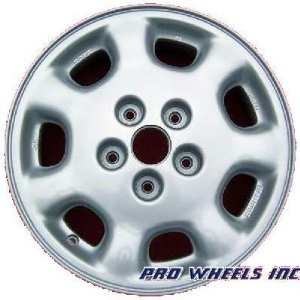 Mazda 626, 15x6", Silver Factory Original Wheel Rim, 64744, P-N 915984601838, 5x4.5" bolt pattern