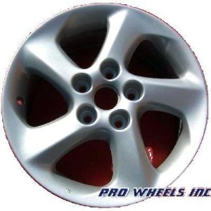 Mazda Millenia, 16x6.5", Silver Factory Original Wheel Rim, P-N 920017445422, 5x4.5", 64833
