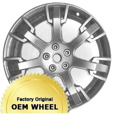 Maserati Grand Turismo, 20x8.5", 5x114.3mm, 52mm Offset, 7 spoke, grey finish, Factory Oem wheel rim