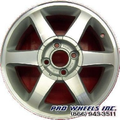 Mercury Cougar, 16x6.5", Machined Silver Factory Original Wheel Rim, 3378 A, P-N 917731168900