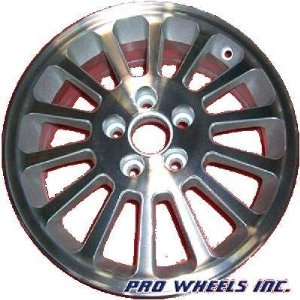 Mercury Sable, 16x6", Machined Gray Factory Original Wheel Rim, 3485 A, P-N 911304288031, 5x4.5"