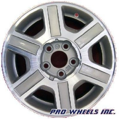 Mercury Villager 16X6" Machined Silver Factory Original Wheel Rim 3417 A