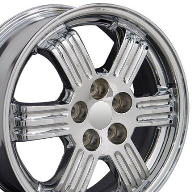 Eclipse Style Wheel Fits Mitsubishi - Chrome 17x6.5 