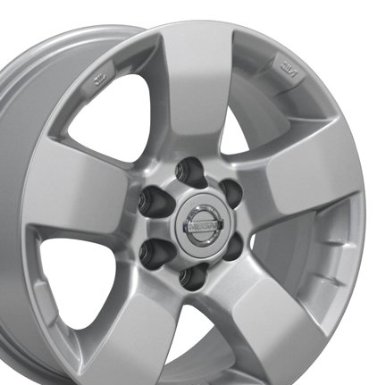 Factory original Xterra 62510, OEM wheels, Nissan Silver rims, 16x7", 6x114.3mm, 30mm Offset