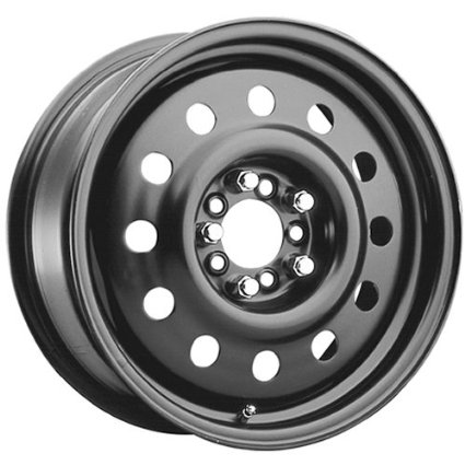 Pacer Black Modular 16 Black Wheel / Rim 5x4.25 & 5x4.5 with a 42mm Offset and a 72 Hub 