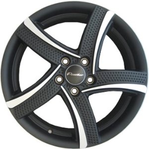 Panther Flite 18x7.5 Black Wheel / Rim 5x115 with a 35mm Offset and a 74.10 Hub Bore. Par