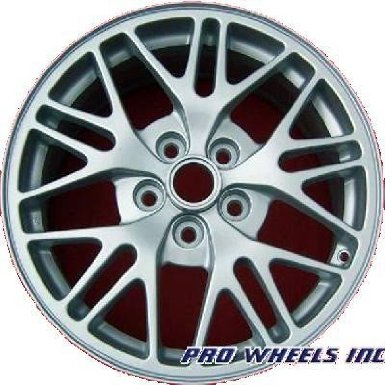 Pontiac Bonneville, 17x7.5", Silver factory original wheel rim, 6540, P-N 918436039436, 5x115mm