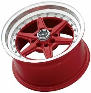 PRIMAX # 50158088 Wheels: Primax Series 501; 15x8; 4x100 bolt pattern; red