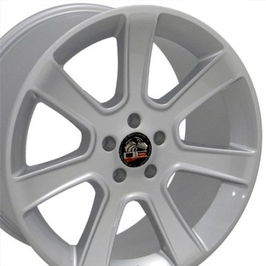 20" Fits Mustang (R) Saleen Style Wheel - Silver 20x10 Rear Set - PAIR 