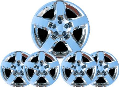 '07-09 Saturn Aura Chrome 17" Hub Caps Wheel Covers New