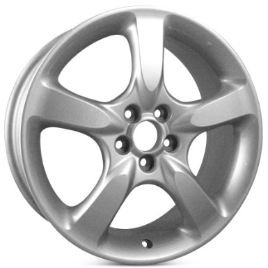 Subaru Legacy, 17x7", Factory Original wheel rim, 68378, P-N ALY68738U15, 5x100mm, 55mm Offset