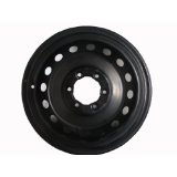 17 inches, Toyota Fj, Cruiser, Black steel wheel rim, 6 lugs, 17x7.5", 6x5.5", P-N WE69504