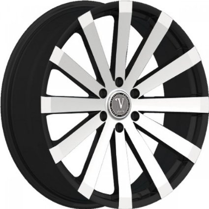 Velocity VW12B 26x10 Black Rims 6x5.5 with Lexani Tires LX-Nine 305/30/26