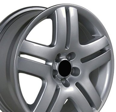 Jetta Style Wheel Fits VW Volkswagon - Silver 17x7 