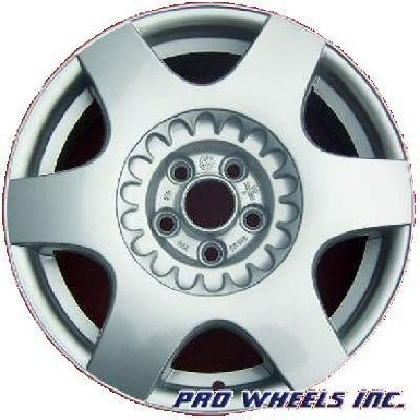 Volkswagen Beetle 16X6.5" Silver Factory Original Wheel Rim 69724 