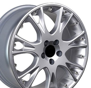 S80 Style Wheels Fits Volvo - Silver 18x8 Set of 4 