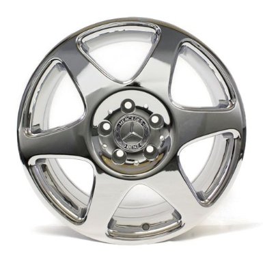 Mercedes Benz MI class, chrome factory Oem, 65249, 17x8.5", 5x112mm, 47mm offset, 1 piece cons.