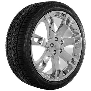 22 Inch Chrome 25 Series Wheels Rims and Tires