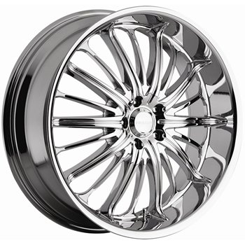 Akuza Belle, 22x9.5", chrome wheel rim, 5x120mm, 15mm Offset, 761095547+15C, 74.10mm Hub Bore