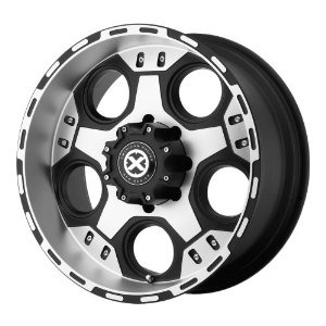 American Racing ATX Justice AX1847, Matte Black Machined wheel, 18x9", 8x6.5", AX18489080712N