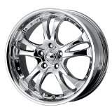 American Racing Casino AR683, Chrome finished wheel, 18x8", 5x115mm, 40mm Offset, P-N AR6838891