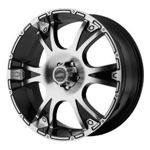 American Racing Dagger, 18x8", machined black Wheel rim, 8x180mm, 12mm Offset, P-N AR88988088312