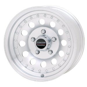 American Racing, Outlaw II, AR62, machined wheel, clear coat, 15x10", 5x4.5", AR625165, -38 Offset